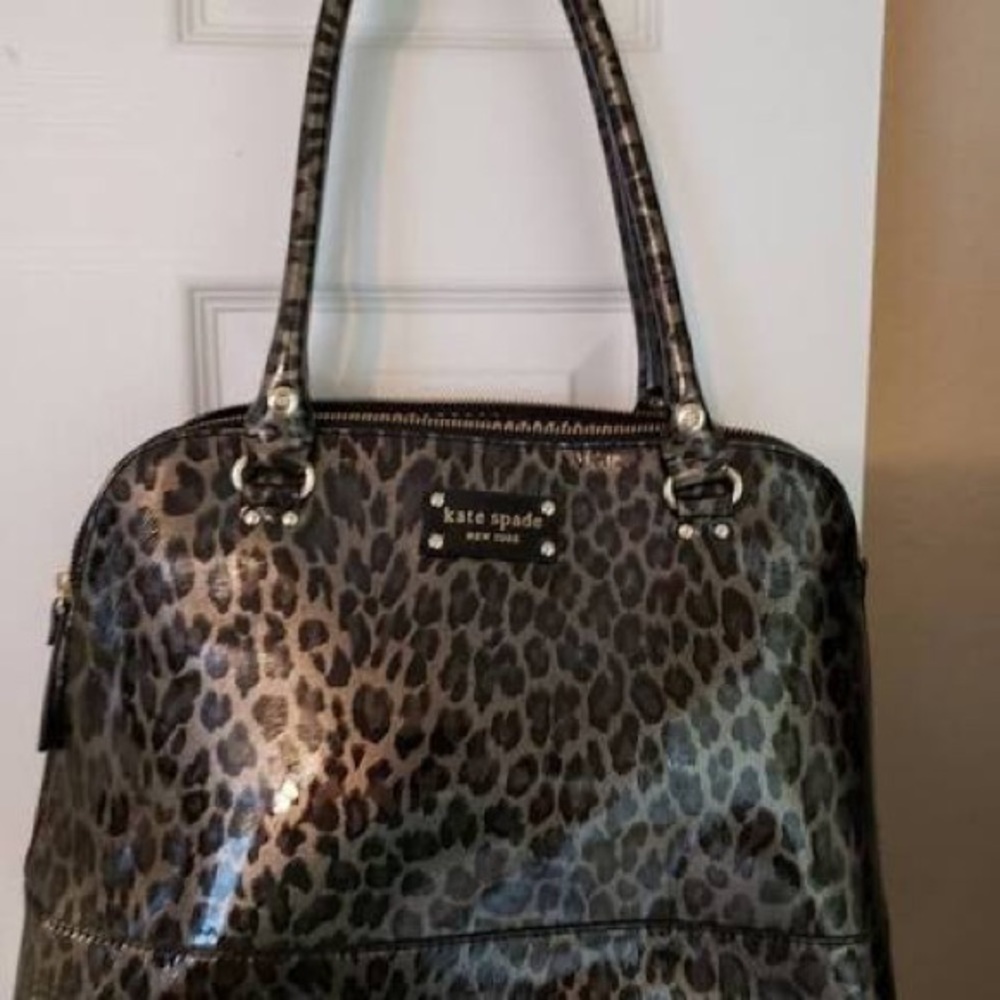 Kate Spade leopard print purse